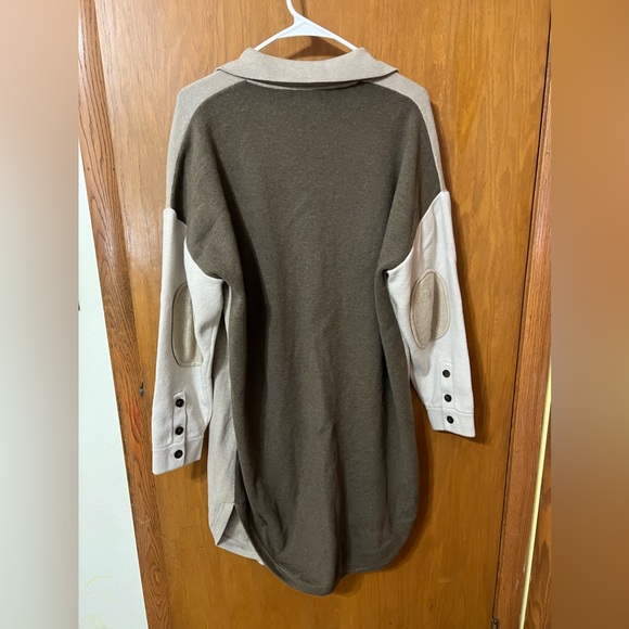 NAADAM Colorblock Cotton Blend Top - Picture 6 of 8